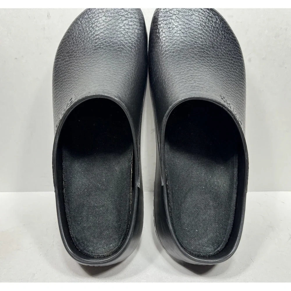 Birkenstock Professional Super-Birki Clogs Black Polyurethane Men's Size 13 / 46